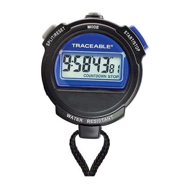 Traceable Digital Stopwatch with Calibra